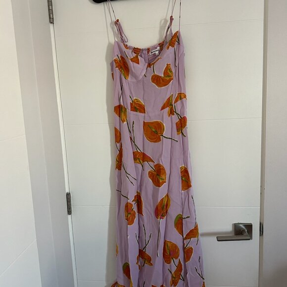 Like New Reformation Juliette Dress Size 8 - Picture 3 of 4